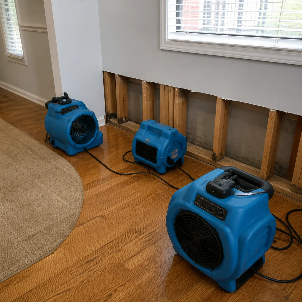 Water damage drying